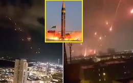 Iran phóng 3 loại tên lửa, Iron Dome bất lực trên bầu trời thủ đô Israel