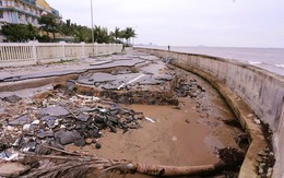 Sắp vào hè, bãi biển nổi tiếng ở Thanh Hóa vẫn ngổn ngang