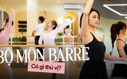 50 phút trong phòng tập barre - môn “gọt dáng” vibe tiểu thư: Có phải giàu mới “đu được”?