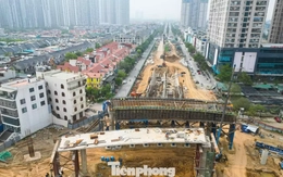 Nút giao nghìn tỷ Vành đai 3,5 - Đại lộ Thăng Long dần thành hình