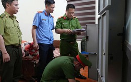 Cận cảnh khám xét, bắt giữ nhiều cán bộ liên quan đến nhóm “xã hội đen” núp bóng doanh nghiệp