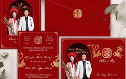 Thiệp cưới chính thức của Ngọc Trinh và Quốc Trường?