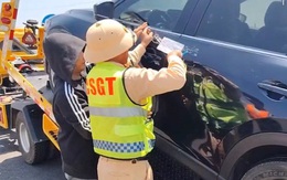 Phạt hơn 20 triệu đồng tài xế và chủ xe vi phạm trên tuyến cao tốc Phan Thiết – Vĩnh Hảo