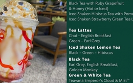 Tranh cãi menu chuỗi đồ uống nổi tiếng không dùng tiếng Việt, đi uống nước vẫn phải  “làm bài kiểm tra ngoại ngữ”?