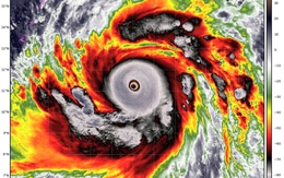 Sinlaku đạt cấp siêu bão, là một trong ba cơn bão mạnh nhất tháng 4 trong 49 năm