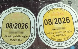 Sắp bỏ dán tem đăng kiểm trên kính chắn gió ô tô?