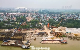 Toàn cảnh tiến độ 'siêu dự án' cầu Tứ Liên gần 20.000 tỷ đồng