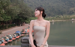 Mê mẩn với khung cảnh Tràng An non nước, qua bộ ảnh của hot girl xinh đẹp này