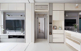 45m² mà có 4 phòng ngủ cho gia đình 5 người: Căn hộ nhỏ khiến nhiều người “xem xong muốn sửa nhà ngay”