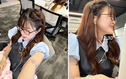 Danh tính nữ nhân viên văn phòng Hà Nội SN 2003 đi làm bằng Porsche, có tài xế riêng đưa đón