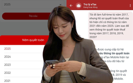eTax Mobile chỉ hiển thị thông tin quyết toán thuế từ 2021-2025, làm sao để tra cứu quá trình đóng thuế của những năm trước đó?