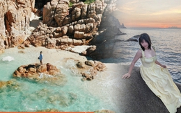 Dậy từ 5 giờ sáng, dè chừng kỹ rắn biển để được chiêm ngưỡng hồ bơi tự nhiên đẹp nhất Việt Nam!