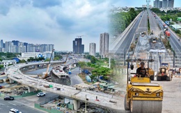 Cầu vượt nút giao 3.400 tỷ đồng ở TP.HCM tăng tốc về đích