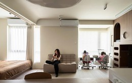 Chỉ 45m² nhưng chia được 3 phòng ngủ: Bài toán nhà nhỏ được giải quá thông minh