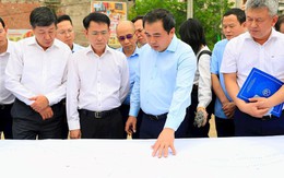 Bí thư Thành ủy Hà Nội Trần Đức Thắng kiểm tra tiến độ các dự án, công trình trọng điểm trên địa bàn Thủ đô