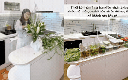 Bếp 5m² của mẹ bỉm Hà Nội thay đổi hoàn toàn chỉ nhờ 1 món: Nhỏ nhưng giải quyết 4 vấn đề cùng lúc