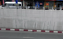 Hà Nội: Yêu cầu xử lý khẩn cấp vết nứt tại hầm chui Lê Văn Lương