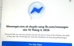 Facebook đóng cửa Messenger.com từ tháng 4/2026