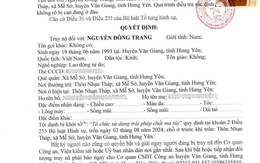 Công an Hưng Yên truy nã đặc biệt Nguyễn Đông Trang SN 1993