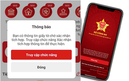 Cần làm ngay nếu nhận thông báo này từ ứng dụng VNeID