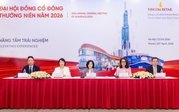 ĐHCĐ Vincom Retail: Chia cổ tức bằng tiền mặt gần 2.300 tỷ đồng, lợi nhuận quý I đạt khoảng 30% kế hoạch đề ra, mục tiêu trở thành “ông lớn” bán lẻ khu vực
