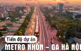 Infographic: 12 năm chậm tiến độ ngán ngẩm, đội vốn tuyến Metro Nhổn - ga Hà Nội