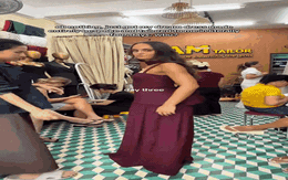Gái Tây vỡ oà khi gặp "pháp sư Hội An": May đồ đẹp dã man, từng đường kim mũi chỉ đều xuất sắc, xin phép luỵ Việt Nam