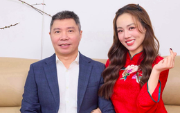 Vợ NSND Công Lý gây chú ý với quan điểm về sự gắn bó trong hôn nhân