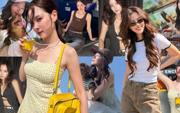 "Ngọc nữ showbiz" nhan sắc như tượng tạc: 34 tuổi vẫn mặc đẹp, sành điệu ngang gái trẻ