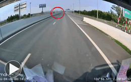 Vụ 2 cô gái phóng xe máy ngược chiều trên làn 100km/h cao tốc: 3 người bị xử phạt 5 lỗi gì?