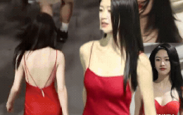 Mỹ nữ diện váy đỏ khoe lưng trần viral khắp xứ Trung: 1,4 tỷ dân khó ai làm lại