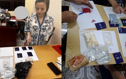 Bắt quả tang, khám xét khẩn cấp với kiều nữ Nguyễn Hoàng Anh