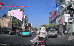 Chia sẻ camera tình huống va chạm, tài xế bị chỉ trích "ngược": Cục CSGT phân tích