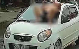 Bất ngờ lý do người đàn ông nằm trên capo ô tô đang chạy giữa phố Hà Nội