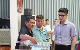 114 hộ dân bốc thăm tái định cư để thực hiện dự án cầu Trần Hưng Đạo