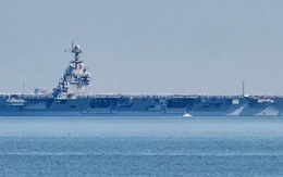 Siêu tàu sân bay USS Ford Mỹ trở về nước sau kỷ lục 300 ngày thực hiện nhiệm vụ trên biển