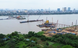 Bên trong đại công trường cầu Trần Hưng Đạo gần 16 nghìn tỷ đồng ở Hà Nội