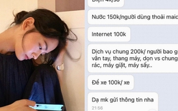 Điện 4k/số, nước 150k/người: Bức ảnh phơi bày nỗi buồn của người thuê nhà