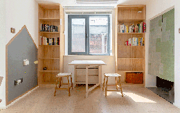 Gia đình 4 người sống trong căn hộ rộng 36m² ở khu vực có trường học tốt: Không có phòng khách hay phòng ăn nhưng vẫn rất hạnh phúc