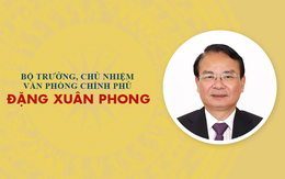 Infographic: Sự nghiệp Bộ trưởng, Chủ nhiệm Văn phòng Chính phủ Đặng Xuân Phong