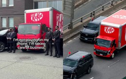 Sau vụ 12 tấn kẹo bị cướp, KitKat có màn hộ tống "cấp quốc gia" với hàng loạt SUV đen, vệ sĩ gây chú ý