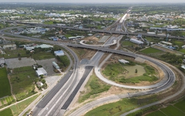 Đường Vành đai 3 TPHCM đoạn qua Tây Ninh tăng tốc về đích