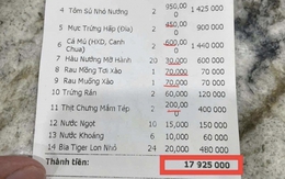 Lan truyền hóa đơn bữa ăn gần 18 triệu đồng dịp lễ ở Sầm Sơn: Nhà hàng giải thích, chính quyền vào cuộc