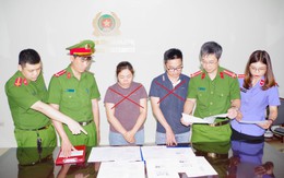 Bắt kế toán Lê Thị Lan Anh và sale bất động sản Nguyễn Tư Duy