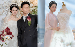 Ảnh nét căng: Tuyển thủ Văn Thanh nắm tay "chị đẹp" cực hạnh phúc trong ngày cưới, netizen đổ xô góp ý tạo hình cô dâu
