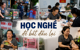 Khi vỉa hè không còn là nơi mưu sinh dễ dàng: Nhiều lao động bắt đầu học nghề ngắn hạn để đổi hướng