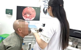 Nhai đá sau khi vận động, người đàn ông 66 tuổi suýt bít đường thở vì áp xe