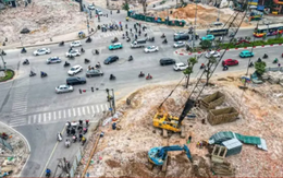 Hà Nội phân luồng nút La Thành - Nguyễn Chí Thanh từ 18/5 để thi công Vành đai 1