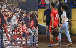 Phan Văn Đức nắm tay cô chủ khách sạn Võ Nhật Linh ăn mừng vô địch, Chu Thanh Huyền xuất hiện vài giây vẫn hot