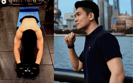 Tổng tài nhà bầu Hiển gây sốt với khoảnh khắc "lau nhà" không giống ai, bảo sao có cơ bụng 8 múi, cơ bắp cuồn cuộn đi biển đón hè